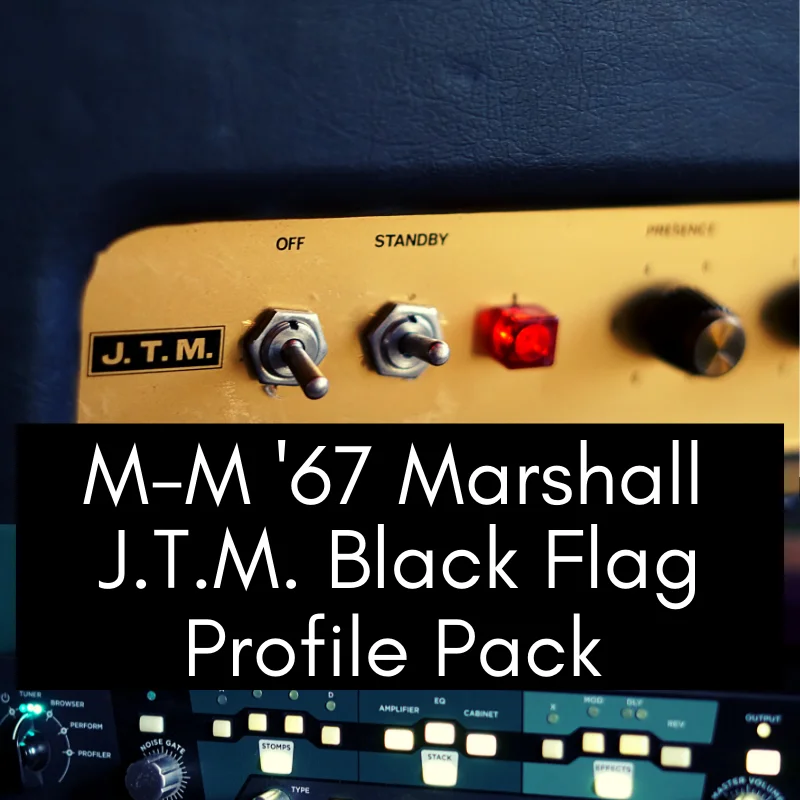 '67 Marshall JTM Black Flag Profile Pack